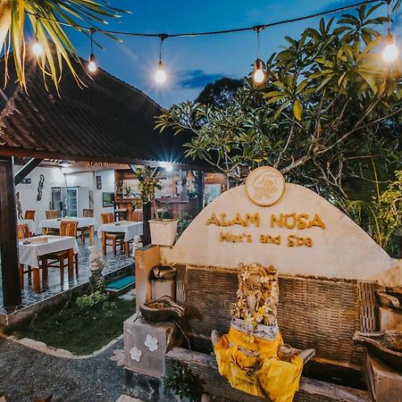 Alam Nusa Bungalow Huts & Spa Nusa Lembongan Dış mekan fotoğraf