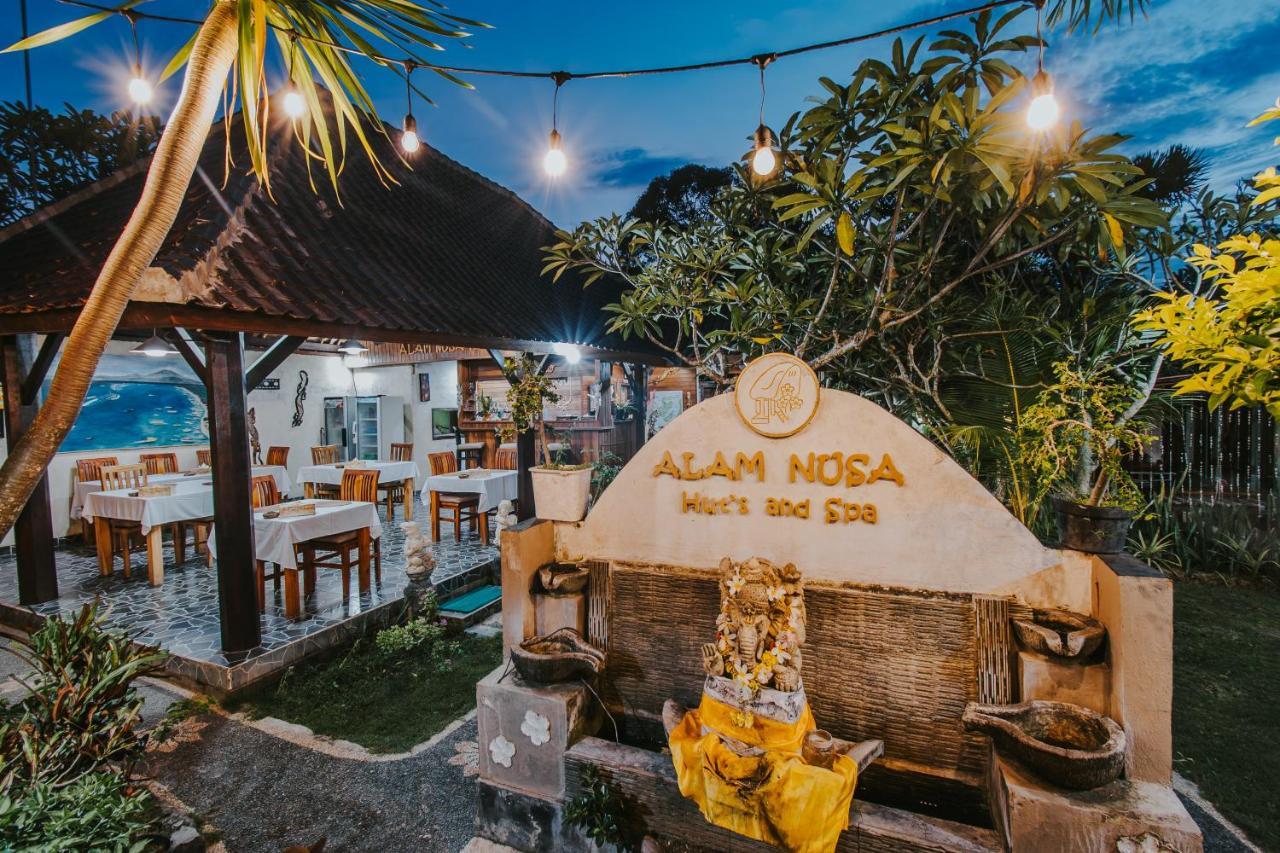 Alam Nusa Bungalow Huts & Spa Nusa Lembongan Dış mekan fotoğraf